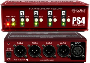 Radial Cherry Picker - Studio Preamp Selector